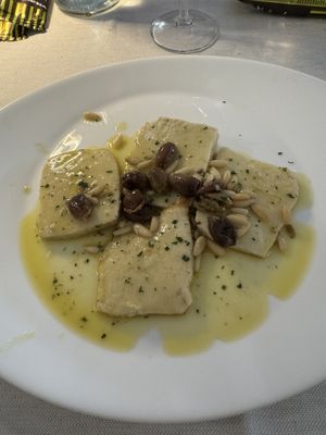 Tofu alla ligure  at Da Gianni e Franca in Varazze