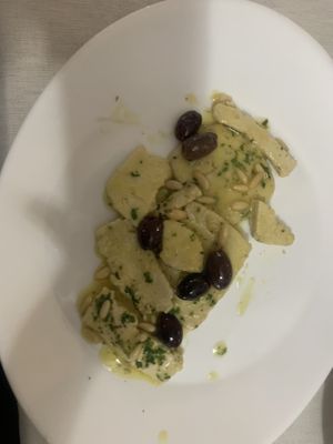 Tofu alla Ligure  at Da Gianni e Franca in Varazze