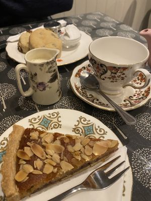 Lots of milk alternatives also  at The Lavender Tea Rooms in Bakewell