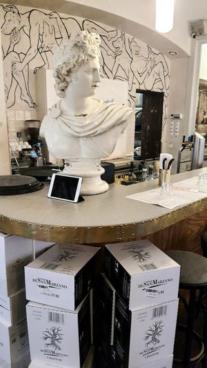 interior of location - interior of location - view towards the counter  #Veganuary at Gazzo in Berlin