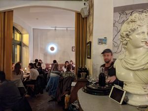 Inside of Gazzo. at Gazzo in Berlin