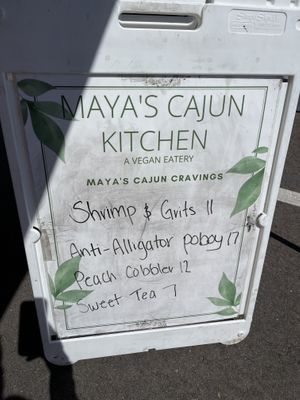 Menú  at Maya's Cajun Kitchen in Mesa