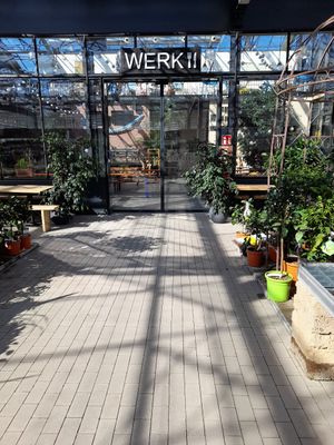 Eingang von der Gärtnerei at Werk II in Haslach