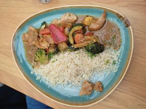 Jambalaya vegan at Werk II in Haslach