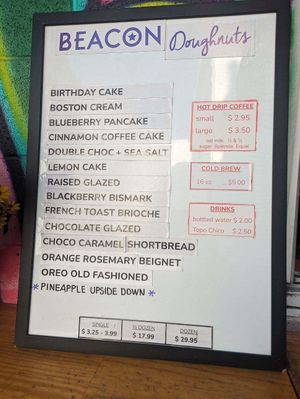   at Beacon Doughnuts in Chicago