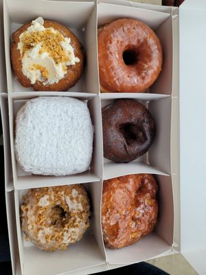 I enjoyed all 6 but the one in the middle right is all that you need at Beacon Doughnuts in Chicago
