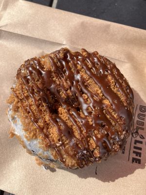Salted caramel donut   at Beacon Doughnuts in Chicago