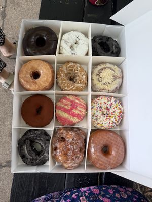 One of every donut offered that day!!   at Beacon Doughnuts in Chicago