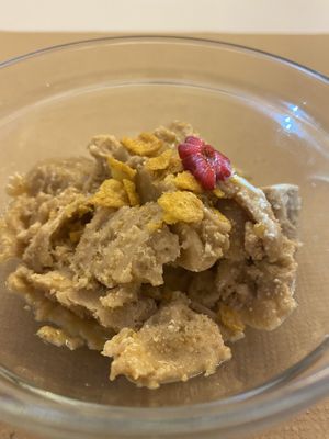 Helado de higos at El Berenjenal in Valladolid