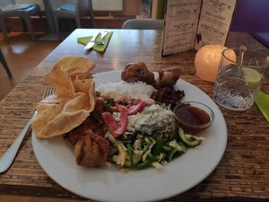 Wontons at Bla Bla in Groningen