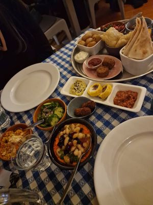 Mezze platter for 2 people  at Bla Bla in Groningen