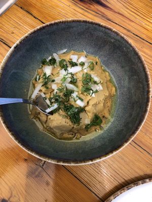 fava  at Gioma Meze in Crete