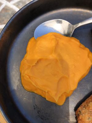 sweet potato mouse  at Gioma Meze in Crete