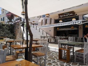 restaurant at Gioma Meze in Crete