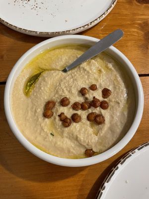 Hummous  at Gioma Meze in Crete