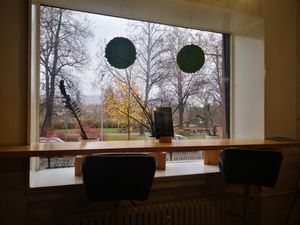 style of inside at Eco Burger in Trinec