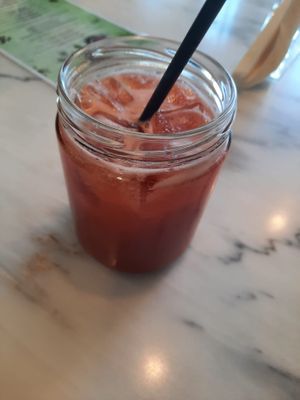 Juice at Bloomy Market in Setubal