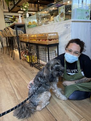 Cosmo loved it too! at Bloomy Market in Setubal