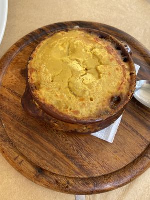 Moussaka  at Meli & Thymari in Santorini