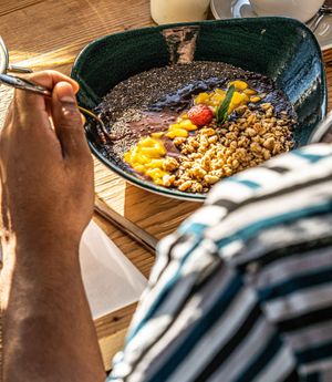 Fruity Acai Bowl at Cotidiano Promenadenplatz in Munich