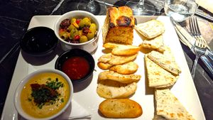 Taster board at Wilfred's in Burnley