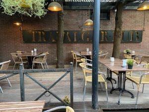 Outside at The Trafalgar Pub in Eindhoven