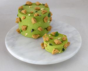 Banana pandan lucuma at Bien Caramélisé in Kowloon