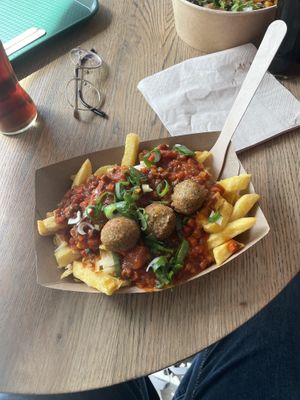   at Bert's Friterie in Kassel