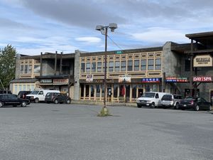 Building facade at The New Central Market in Anchorage