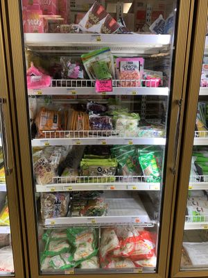 Cooler soy products at The New Central Market in Anchorage