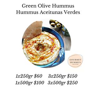 This fusion of Middle-Eastern flavors is full of aroma and goes well with our freshly baked pita bread or some veggies if you want to keep it gluten-free. at Gourmet Hummus and More in Playa Del Carmen