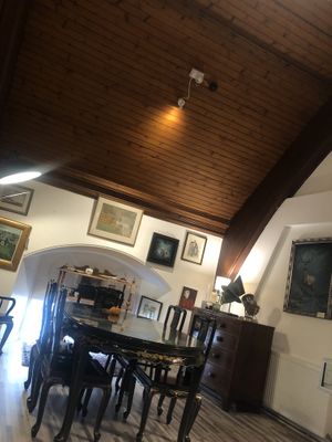 Decor at The Loft Coffee House in Cullen