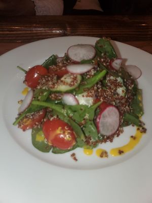 Quinoa salad at ZED Eats And Drinks in Brooklyn