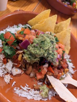 Vegan Bean Chili at Picante in Sesimbra