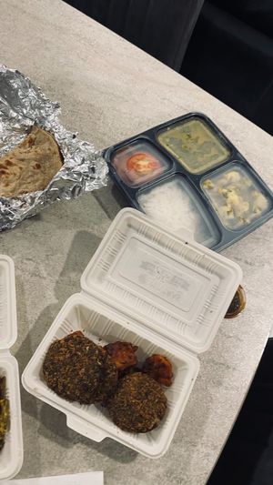 Vegan platter  at Benaras in Ho Chi Minh City