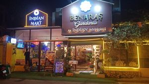 Benaras district two entrance in tran ngoc dien, thao dien ward with indian grocery supplies available for anyone who loves to add authentic indian spices in their home cook. at Benaras in Ho Chi Minh City