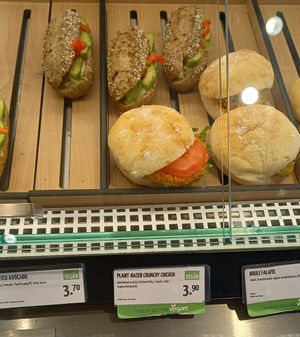 sandwiches at backWERK - Mariahilfer Straße in Vienna
