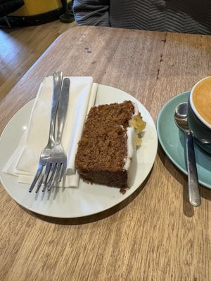 Ginger Cake £4.10   at Hideout Cafe in Edinburgh