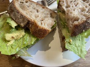 Sandwhich  at Hideout Cafe in Edinburgh