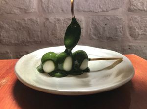 Matcha Chocolate Dango at Kotonoha in Torun