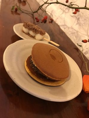 Chestnuts sweets at Kotonoha in Torun