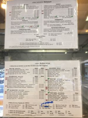menu  at Mi Bao Asian Streetfood in Stuttgart