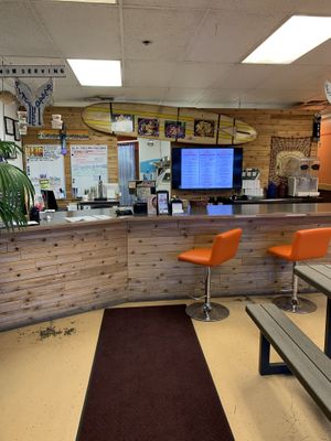 Counter  at Acai Alaska in Anchorage