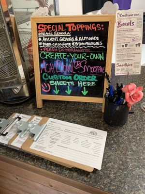 Specials at Acai Alaska in Anchorage