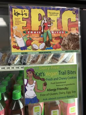 Vegan trail bites at Acai Alaska in Anchorage