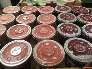 Smoothie catering order at Acai Alaska in Anchorage