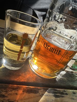 Beer  at Gemüt Biergarten in Columbus