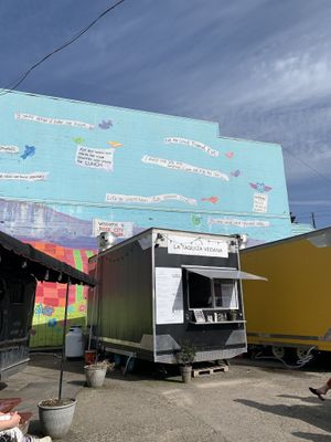 Location at La Taquiza Vegana in Portland