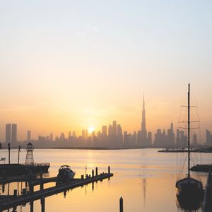 View from the restaurant at Soulgreen in Dubai