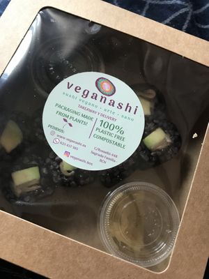 Makis at Veganashi - Gluten Free Sushi in Barcelona